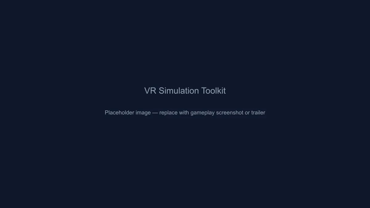 VR Simulation Toolkit — placeholder image