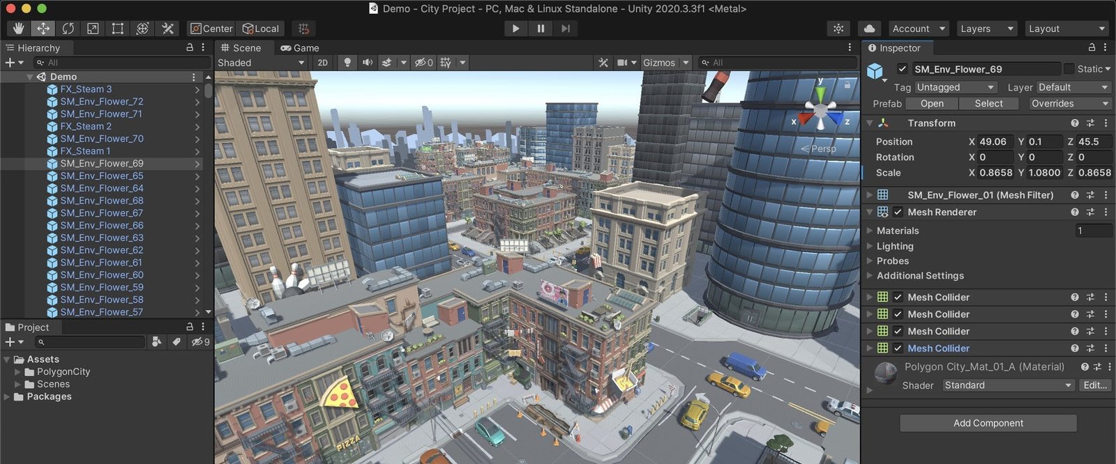 Game Development Unity Editor