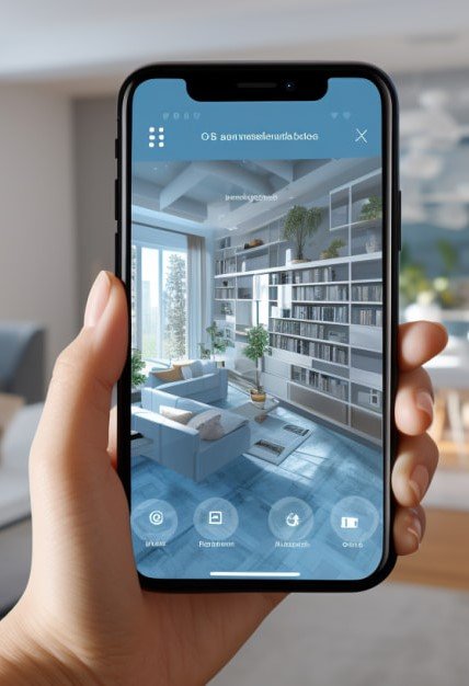 AR mobile view